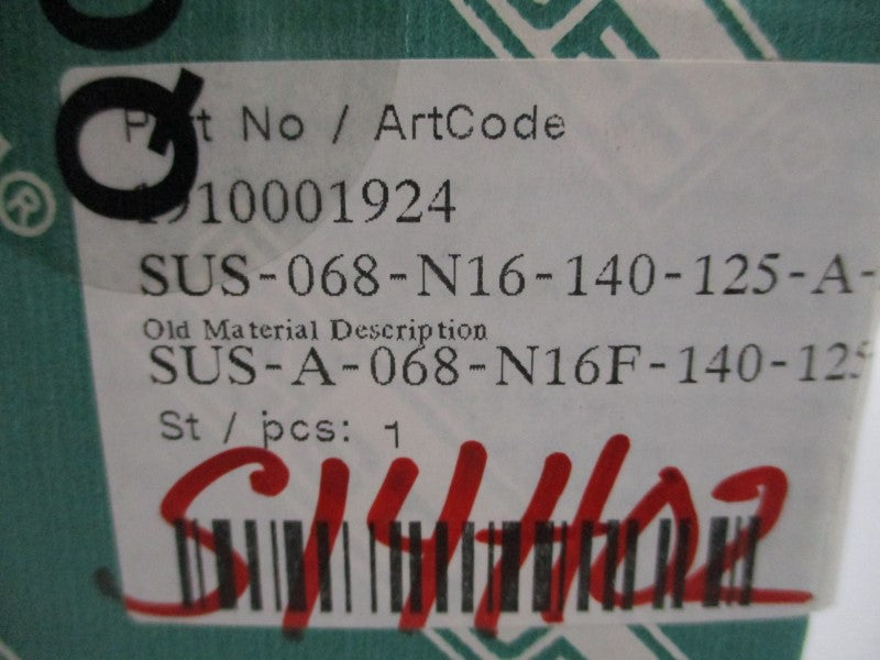 STAUFF 1910001924 SUS-068-N16-140-125-A-B0.2 NSMP