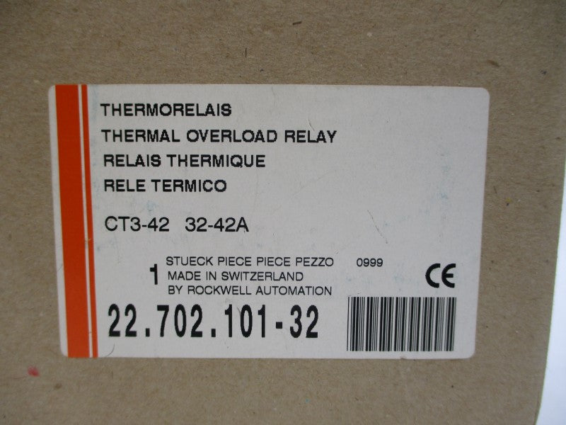 SPRECHER+SCHUH CT3-42 22.702.101-32 600VAC 32-42A NSMP