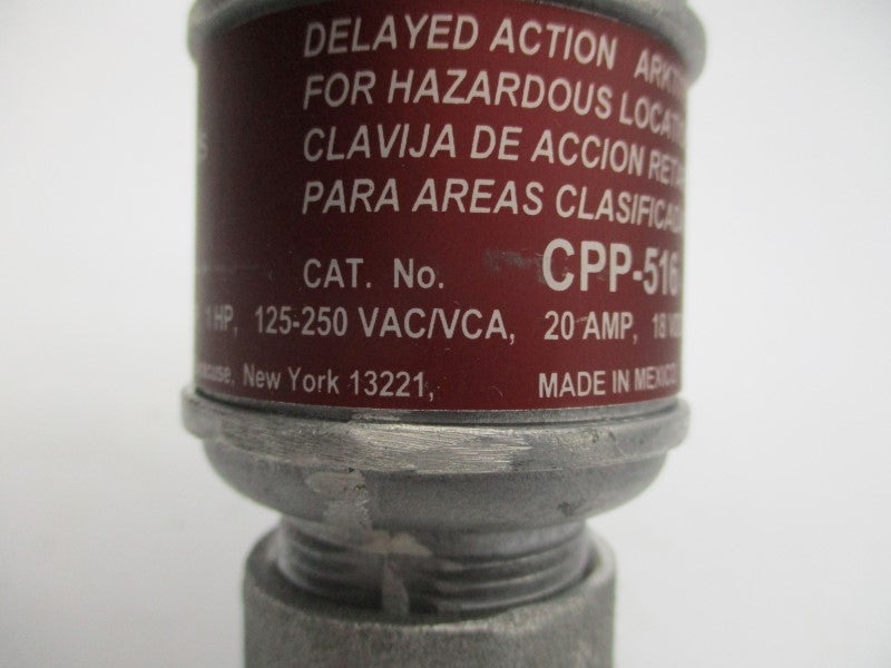 COOPER CPP-516 125-250VAC 20A UNMP