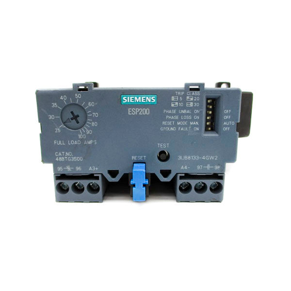 SIEMENS 48BTG3S00 3UB8133-4GW2 600VAC 25-100A NSNP