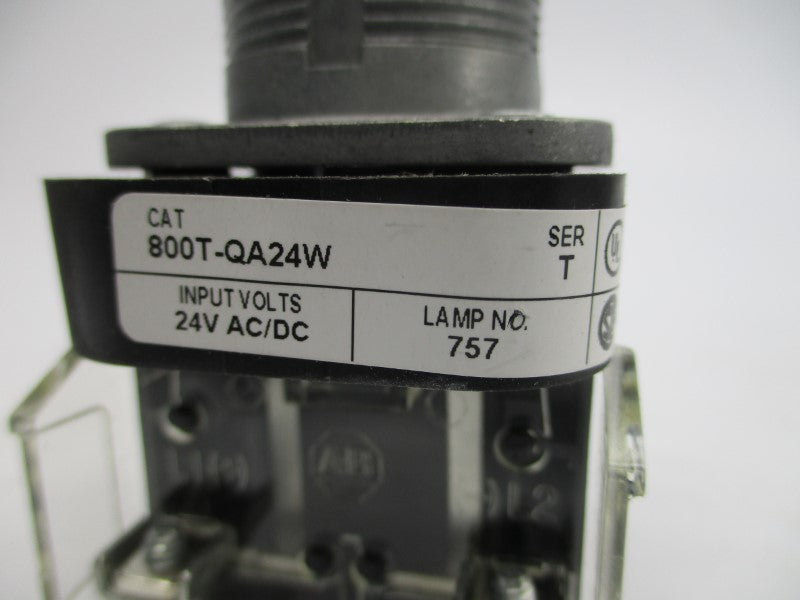 ALLEN BRADLEY 800T-QA24W SER. T 24VAC/DC (NO LENS) NSNP
