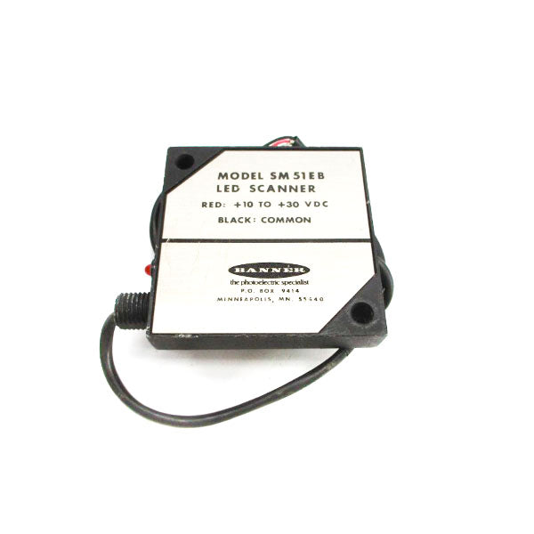 BANNER ENGINEERING SM51EB6 10-30VDC UNMP