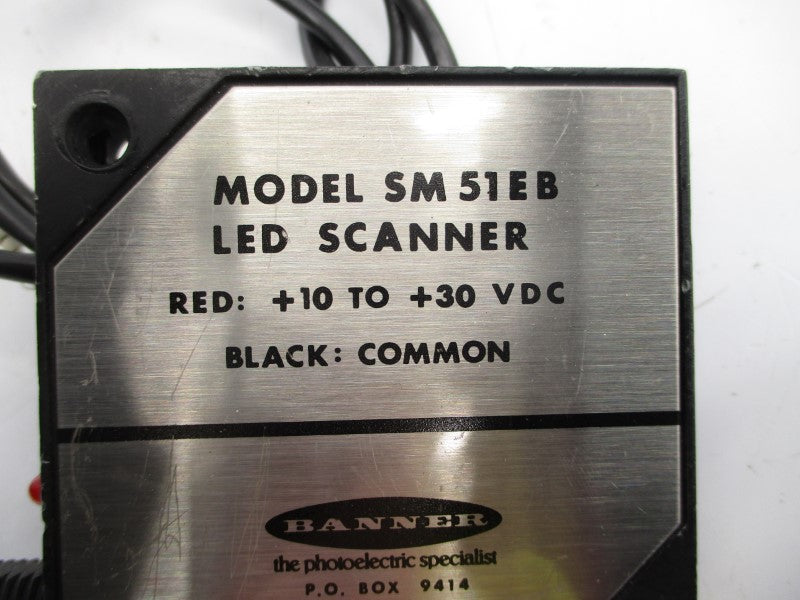 BANNER ENGINEERING SM51EB6 10-30VDC UNMP