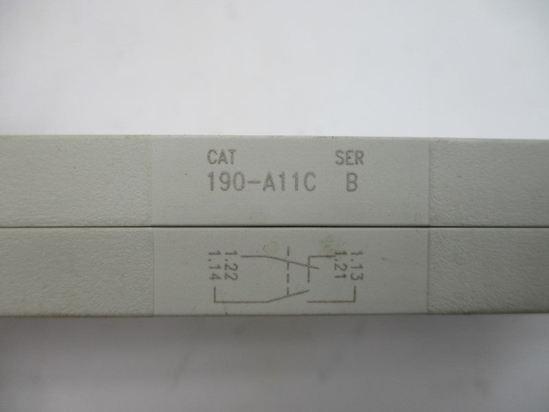 ALLEN BRADLEY 190-A11C SER. B 600VAC 5A NSNP