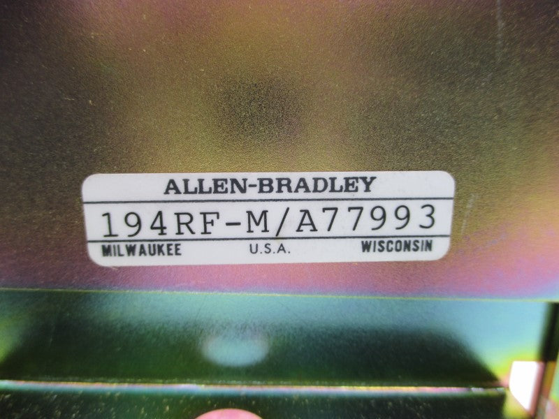ALLEN BRADLEY 194RF-M/A77993 NSNP