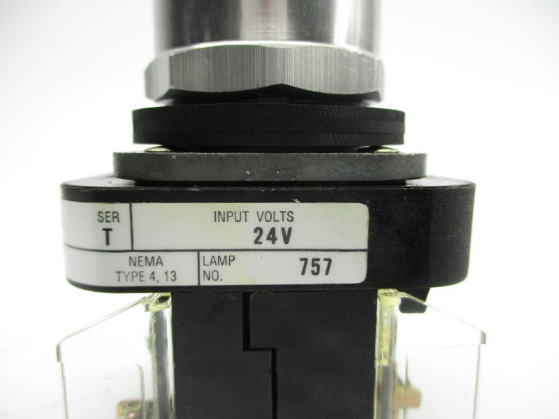 ALLEN BRADLEY 800T-QB24D1 SER. T 24V NSNP
