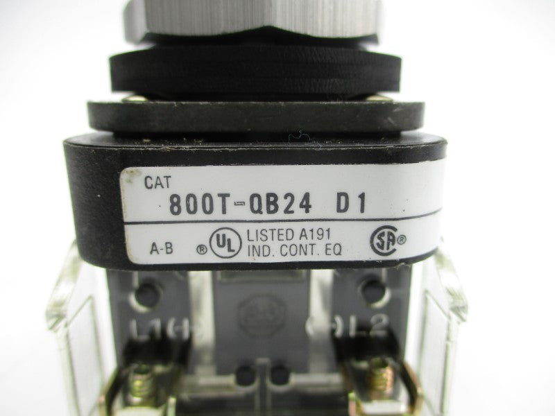 ALLEN BRADLEY 800T-QB24D1 SER. T 24V NSNP