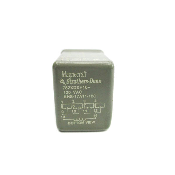 MAGNECRAFT&STRUTHERS-DUNN 782XDXH10 KHS-17A11-120 120VAC 3A UNMP