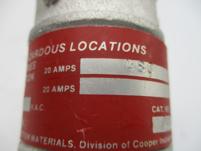 CROUSE HINDS DFP4161 480VAC 20A UNMP