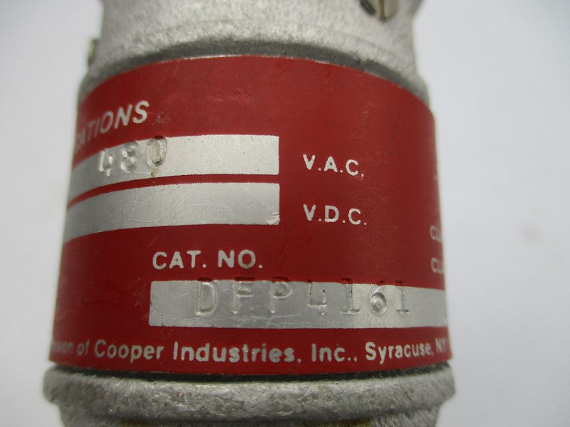CROUSE HINDS DFP4161 480VAC 20A UNMP