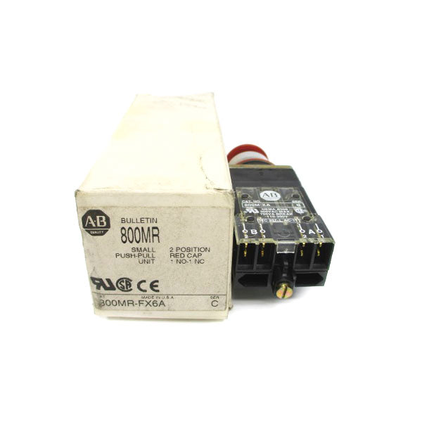 ALLEN BRADLEY 800MR-FX6A SER. C (WH) NSMP