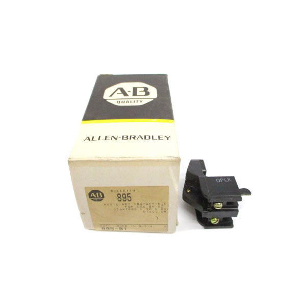 ALLEN BRADLEY 895-B1 (BK/YL) NSMP