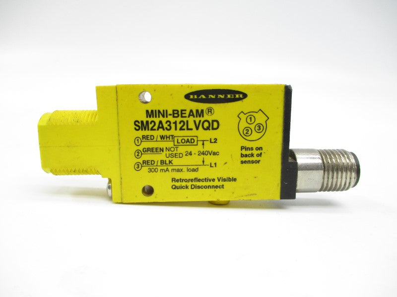 BANNER ENGINEERING SM2A312LVQD 26845 24-240VAC (AS PICTURED) NSMP