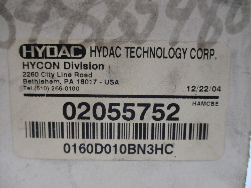 HYDAC 0160D010BN3HC NSMP
