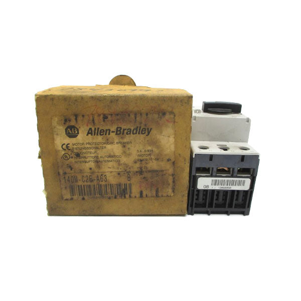 ALLEN BRADLEY 140M-C2E-A63 SER. B 690V 0.4-0.63A (BR/WH) NSMP