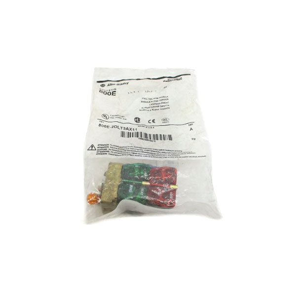 ALLEN BRADLEY 800E-2DLT3AX11 SER. A 24V NSMP