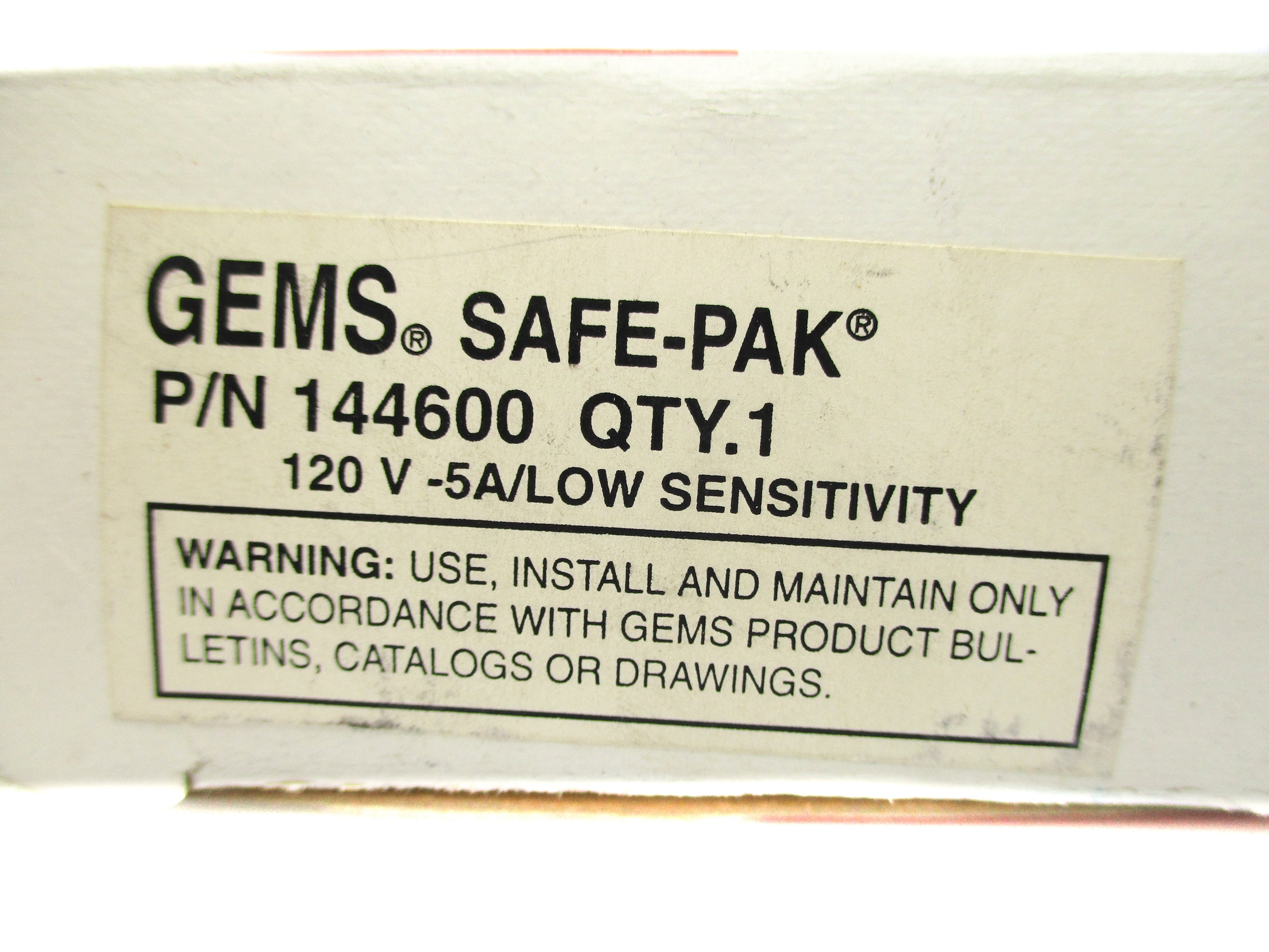 GEMS 144600 120V 5A NSMP