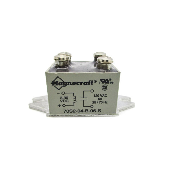 MAGNECRAFT 70S2-04-B-06-S 120VAC 6A NSNP