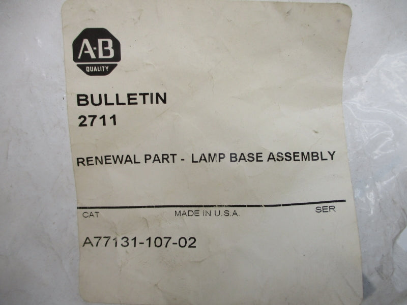 INDUSTRIAL SPARE PART A77131-107-02 NSMP