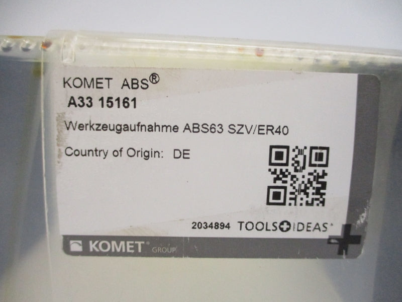 KOMET A3315161 ABS63SZV/ER40 NSMP