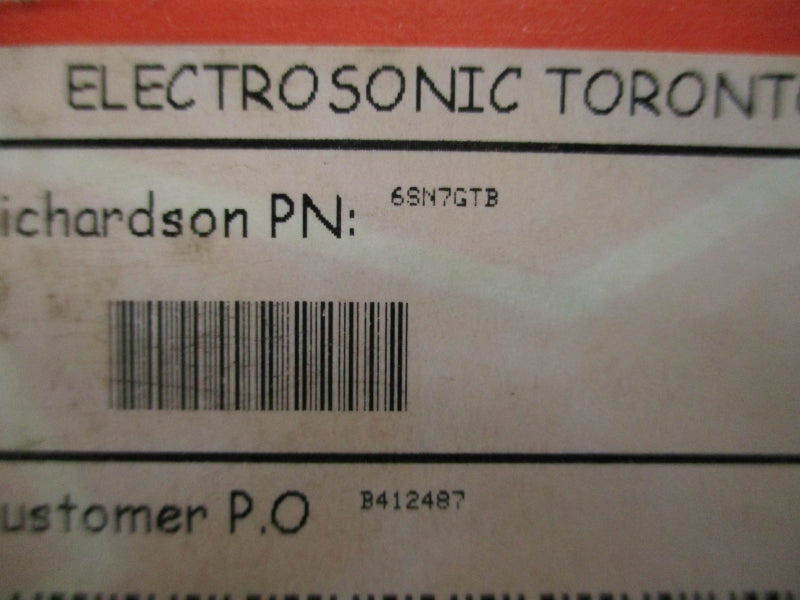 SOVTEK 6SN7GTB NSMP