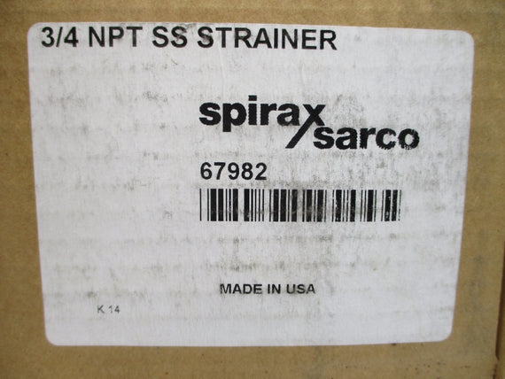 SPIRAX SARCO 67982 3/4" NSMP