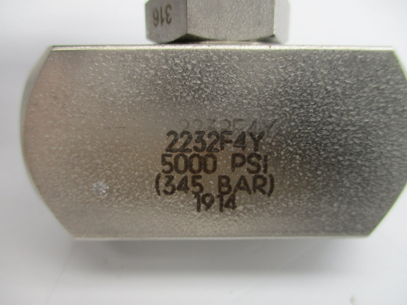 HOKE 2232F4Y 5000PSI NSNP