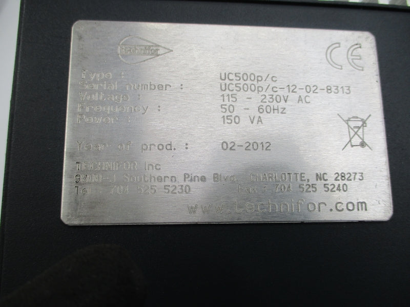 TECHNIFOR UC500P/C 115-230VAC NSNP