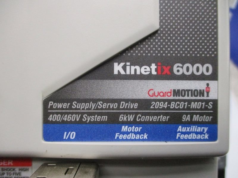 ALLEN BRADLEY 2094-BC01-M01-S 400/460V 9A (AS PICTURED) UNMP