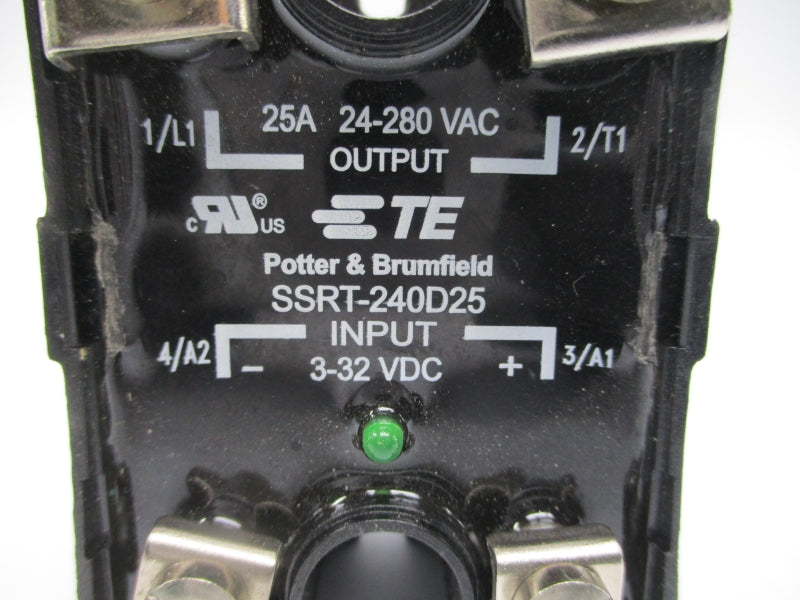 POTTER&BRUMFIELD SSRT-240D25 3-32VDC 25A UNMP