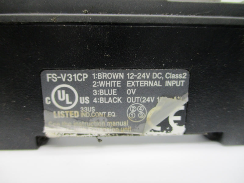 KEYENCE FS-V31CP 12-24VDC UNMP