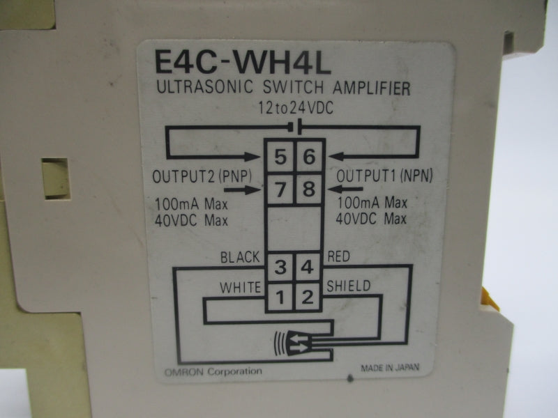 OMRON E4C-WH4L 12-24VDC NSNP
