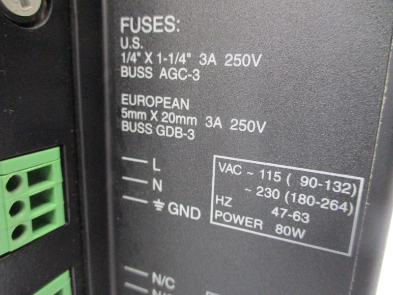 ALLEN BRADLEY 2711-KC1 SER. D F/W 4.00.00 115/230VAC 3A UNMP