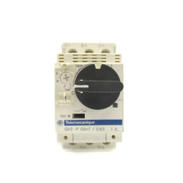 TELEMECANIQUE GV2-P05H7 480VAC 0.63-1A NSNP