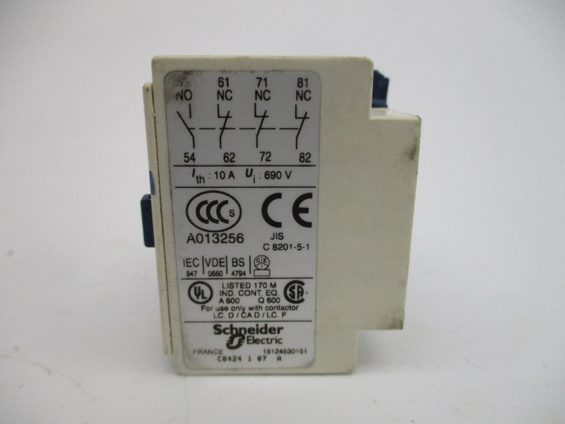 TELEMECANIQUE LADN13 690V 10A UNMP