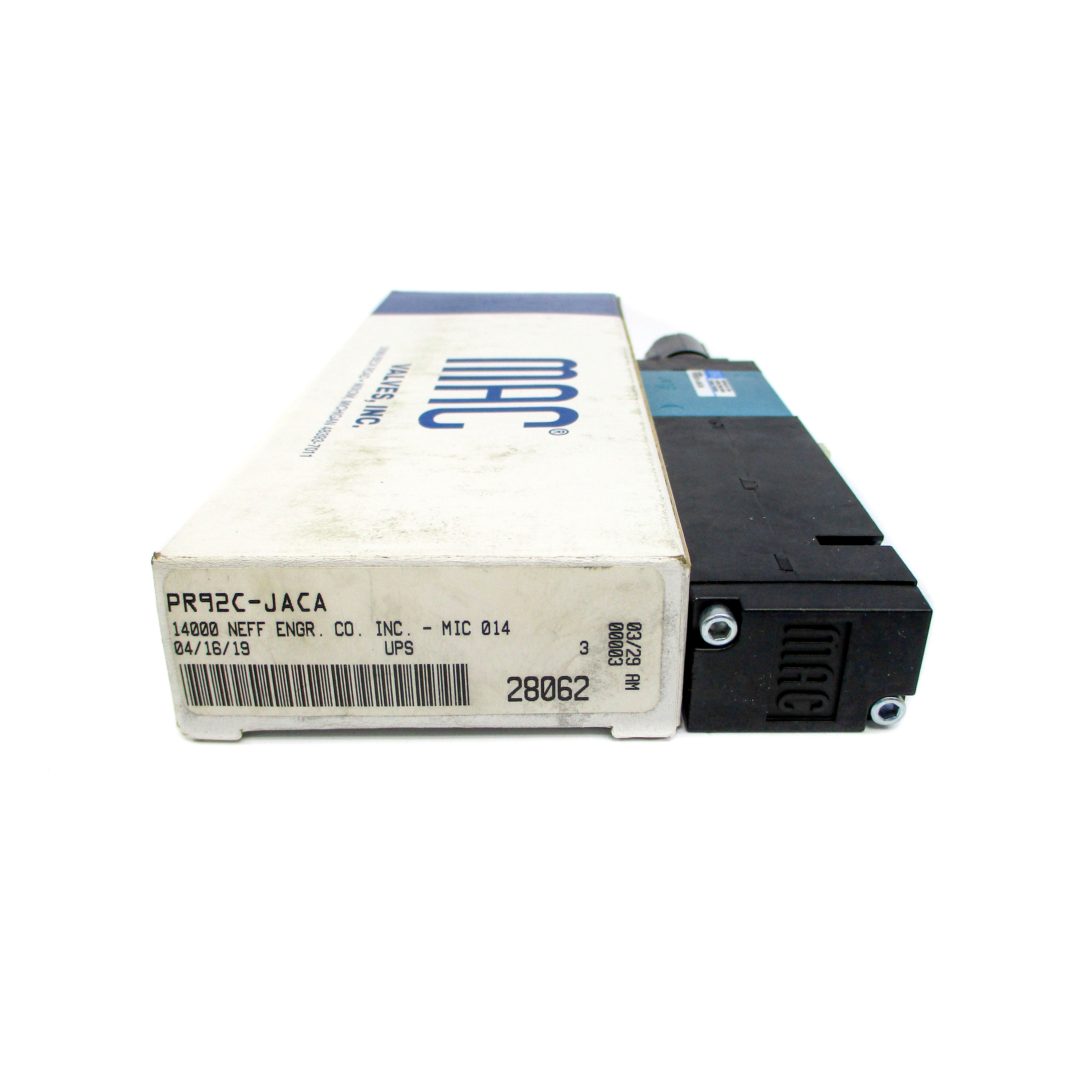 MAC PR92C-JACA 0-120PSI NSMP