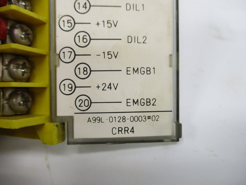 FANUC A99L-0128-0003#02 CRR4 24V UNMP