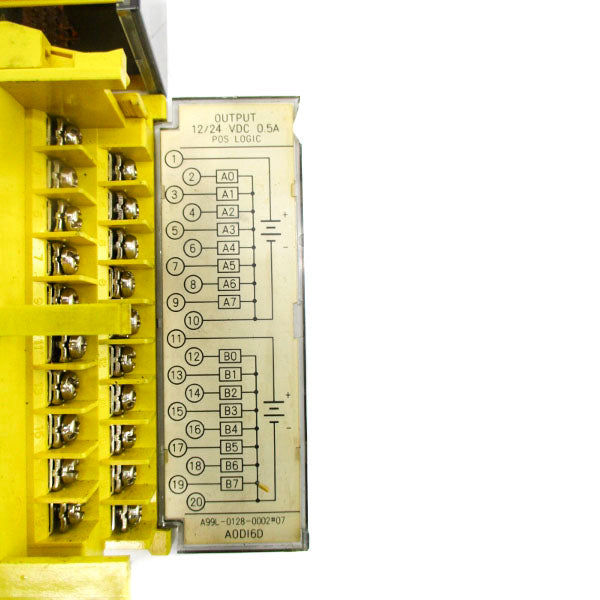FANUC A03B-0807-C154 A0D16D 12/24VDC 0.5A UNMP