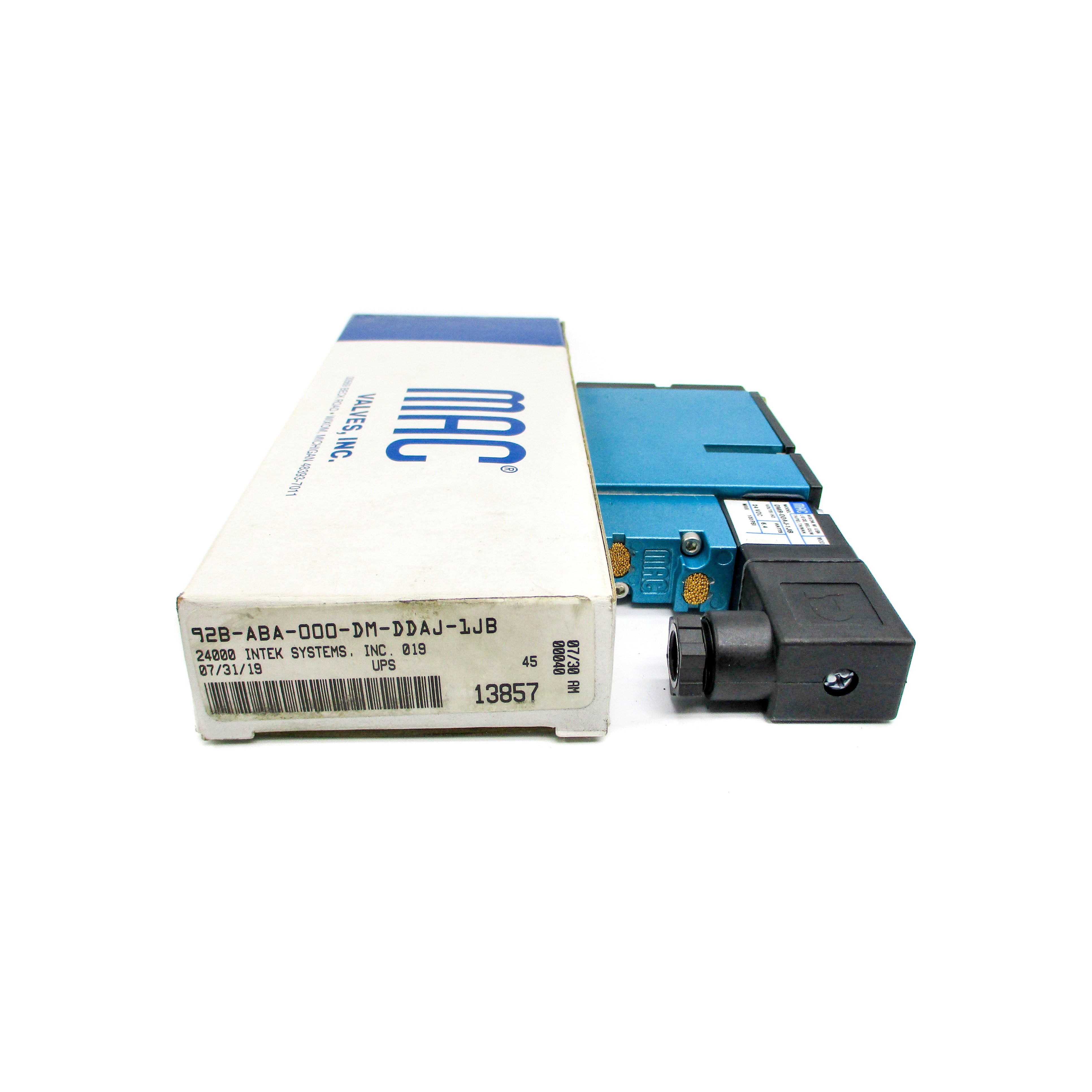 MAC 92B-ABA-000-DM-DDAJ-1J8 24VDC 20-120PSI NSMP
