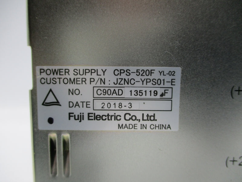 FUJI ELECTRIC JZNC-YPS01-E 200-240VAC 3.4-2.8A NSNP