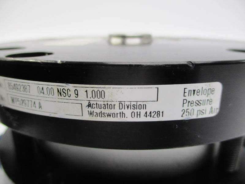 SCHRADER BELLOWS 85492387 04.00NSC91.000 250PSI UNMP