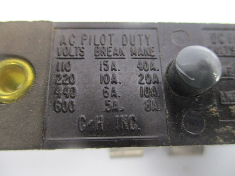 CUTLER HAMMER 10934H1A 600VAC 15A NSNP