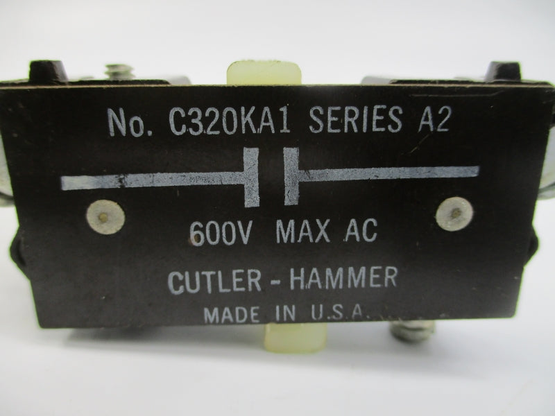 CUTLER HAMMER C320KA1 SER. A2 600VAC NSNP