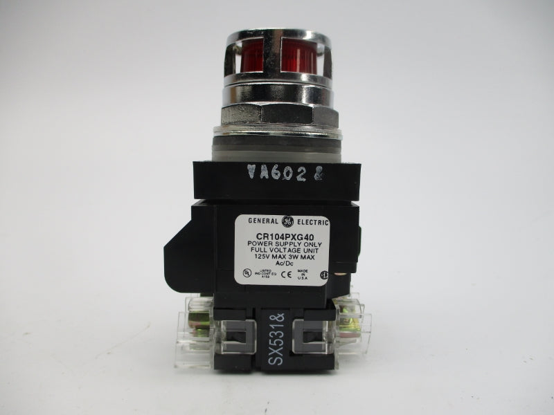 GENERAL ELECTRIC CR104PBL11R3L2 120VAC/DC NSMP