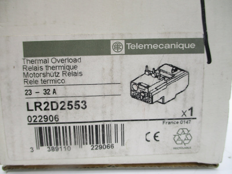 TELEMECANIQUE LR2D2553 600VAC 23-32A NSMP