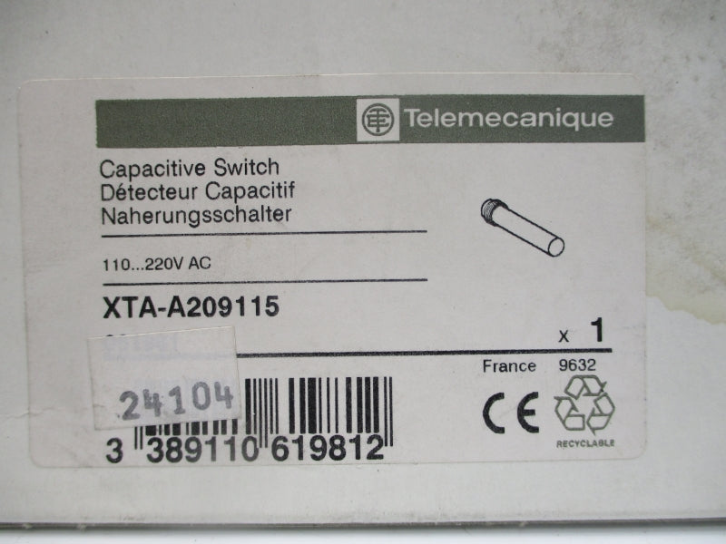 TELEMECANIQUE XTA-A209115 110/220VAC NSMP
