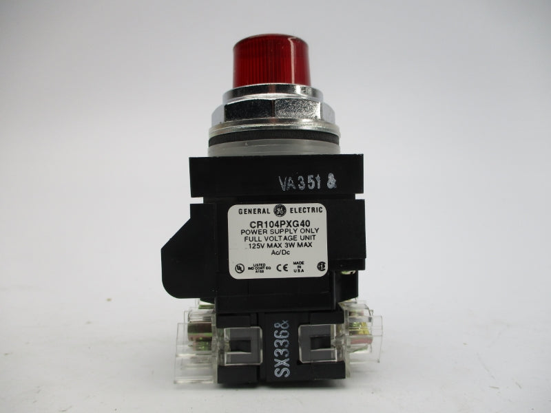 GENERAL ELECTRIC CR104PBL11R1L2 120VAC/DC NSMP