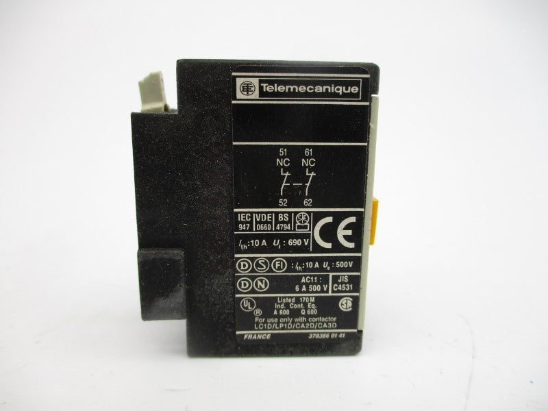 TELEMECANIQUE LA1DN02 690V 10A NSMP