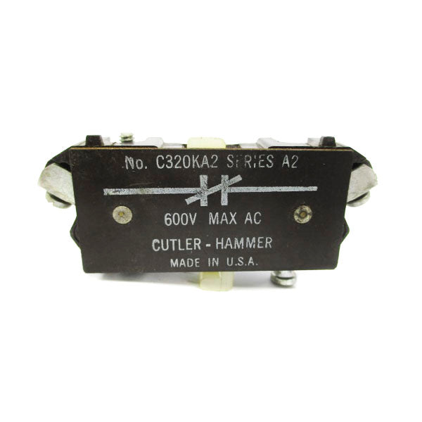 CUTLER HAMMER C320KA2 SER. A2 600VAC NSNP