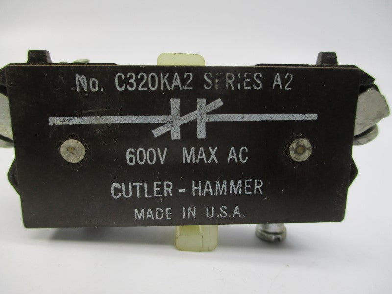 CUTLER HAMMER C320KA2 SER. A2 600VAC NSNP